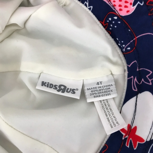 Girls Strawberry Swim Hat